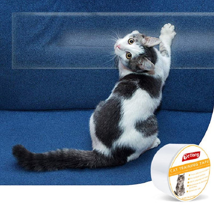 Ctlang B25112 Pet Sofa Protective Tape Cats Anti-Caught Protective Gear Film, Specification: Wide 2.5inch(M)-garmade.com