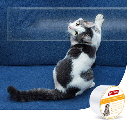 Ctlang B25112 Pet Sofa Protective Tape Cats Anti-Caught Protective Gear Film, Specification: Wide 4inch(M)-garmade.com