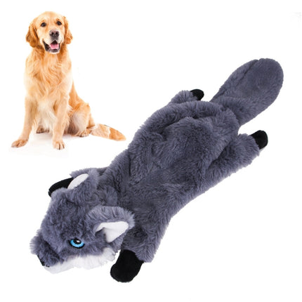 Dog Toy Bite Wear-resistant Vocal Molars Pet Plush Medium Large Supplies, Size:Small(Wolf)-garmade.com