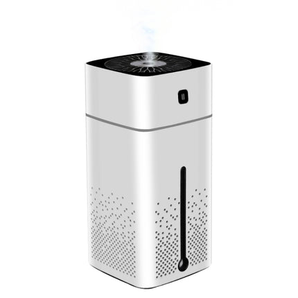 Ultrasonic Air Humidifier USB Essential Oil Aroma Diffuser LED Night Light Spray Mist Purifier, 1000ml(White)-garmade.com