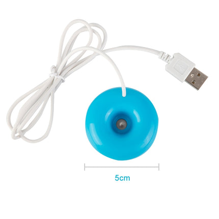 Donut Shape Mini USB Air Humidifier Aroma Diffuser Purifier(Pink)-garmade.com