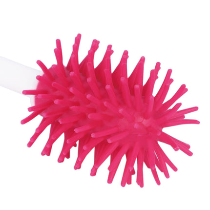 Bottle Cleaning Brush Long Handle Narrow Neck Bottle Brush(Rose Red)-garmade.com