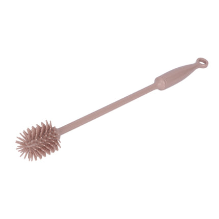 Bottle Cleaning Brush Long Handle Narrow Neck Bottle Brush(Brown)-garmade.com