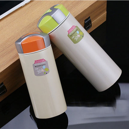 Jiadabao Student Child Portable Stainless Steel Double Insulated Cup Random Color Delivery, Capacity: 300mL-garmade.com