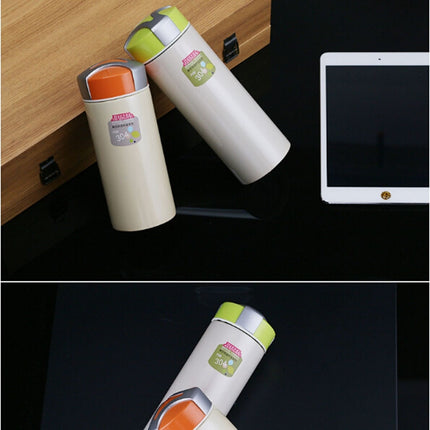 Jiadabao Student Child Portable Stainless Steel Double Insulated Cup Random Color Delivery, Capacity: 300mL-garmade.com