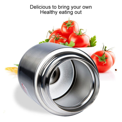 Jiadabao Stainless Steel Vacuum Insulation Simmering Pot Portable Insulation Rice Pot, Capacity: 1200ml-garmade.com