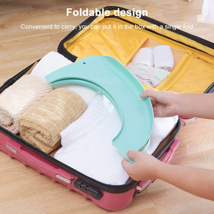 Travel Portable Foldable Toilet Pad Plastic Waterproof Bathroom Seat Cover Mats(Creamy-white)-garmade.com