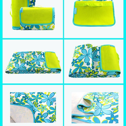 600D Oxford Cloth Outdoor Picnic Mat Picnic Cloth Waterproof Mats Spring Travel Beach Mat, Specifications (length * width): 150*180(Lily )-garmade.com