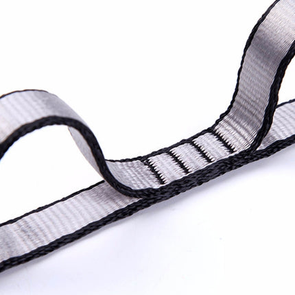Aerial Yoga Hammock 7 Ring Extension Belt Nylon High-Strength Double Belt Hammock Strap, Length: 1.1m(Red)-garmade.com