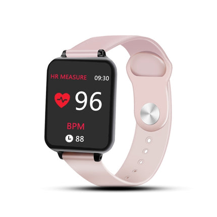 B57 1.3 inch IPS Color Screen Smart Watch IP67 Waterproof,Support Message Reminder / Heart Rate Monitor / Sedentary Reminder / Blood Pressure Monitoring/ Sleeping Monitoring(Pink)-garmade.com