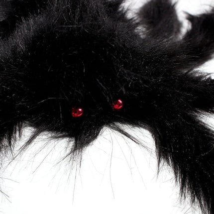 Creative Halloween Party Black Plush Spider Decoration, Size:90cm-garmade.com