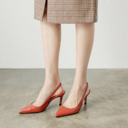 Woman Casual Party Shoes High Heels, Size:37(Dark Khaki 6CM)-garmade.com