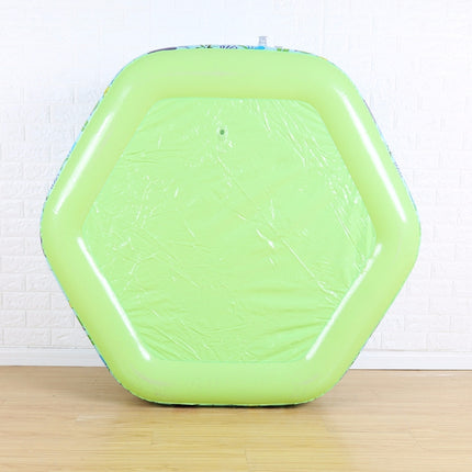 Children Inflatable Swimming Pool Baby Paddling Pool Family Hexagonal Bath, Size:133 x 133 x 50cm-garmade.com