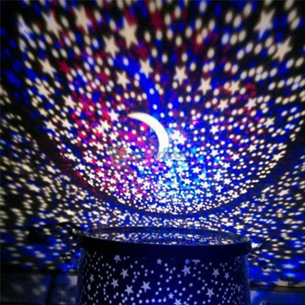 2 PCS Star Master USB Projection Lamp Romantic Starry Sky LED Night Light(Black)-garmade.com