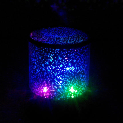 2 PCS Star Master USB Projection Lamp Romantic Starry Sky LED Night Light(Black)-garmade.com