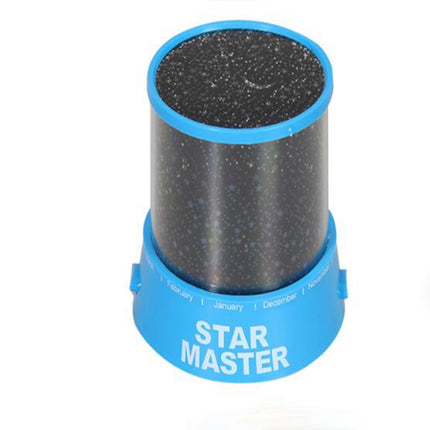 2 PCS Star Master USB Projection Lamp Romantic Starry Sky LED Night Light(Blue)-garmade.com