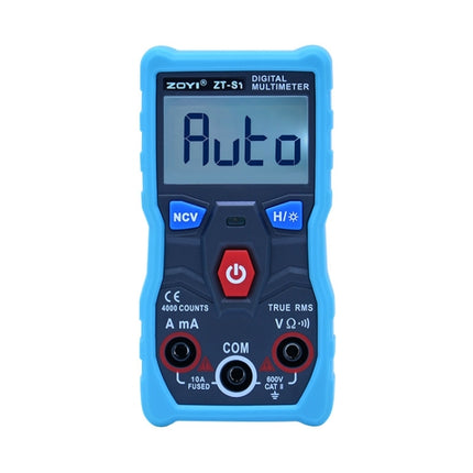 ZOYI ZT-S1 Intelligent Digital Multimeter Automatic Capacitance Ammeter(Blue Standard)-garmade.com
