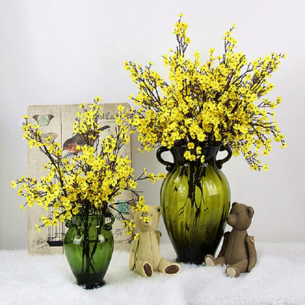 5 PCS Simulation Starry Single Flower Home Decoration Bride Holding Flowers(Yellow)-garmade.com