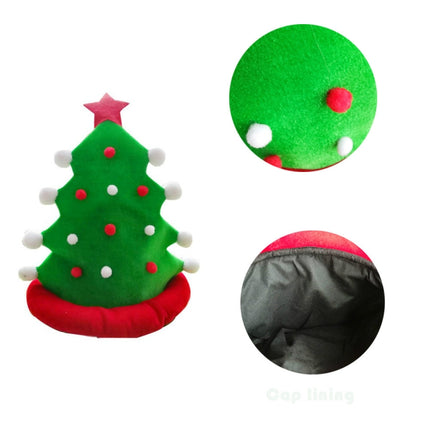 Christmas Tree Hat Funny Adult Hat Christmas DecorationParty Supplies-garmade.com