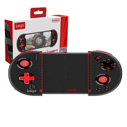 ipega PG-9087S Red Warrior Bluetooth 4.0 Retractable Gamepad for Mobile Phones within 6.2 inches, Compatible with Android 6.0 and Above & IOS 11.0-13.4 System(As Shown)-garmade.com