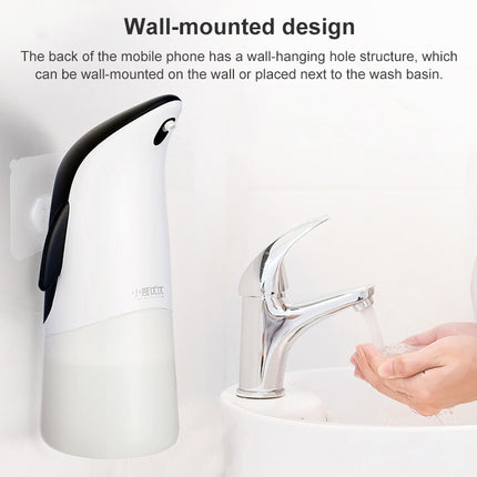 Infrared Sensor Automatic Bubble-free Contact-free Sterilization Disinfection Cleaning Soap Dispenser(Black)-garmade.com