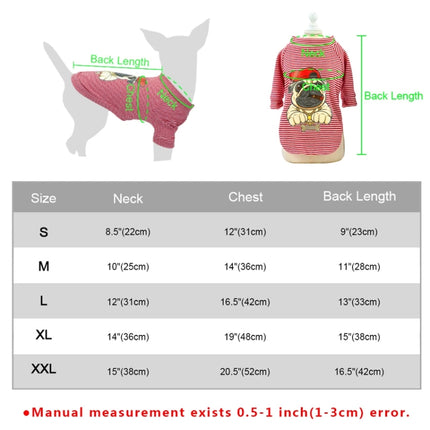 Pet Clothing Dog Vest Cool T-shirt, Size:L(Pink)-garmade.com