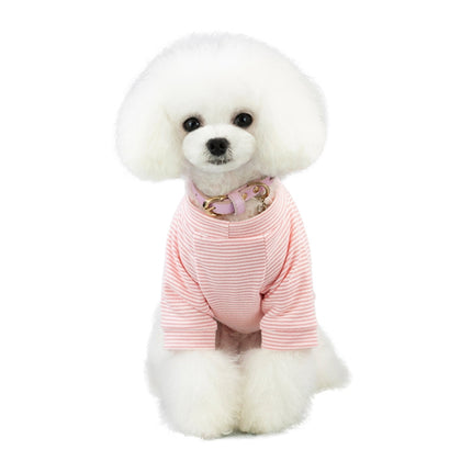 Pet Clothing Dog Vest Cool T-shirt, Size:XL(Pink)-garmade.com