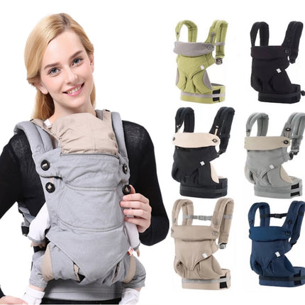 Four Seasons Multifunctional Baby Carrier(Breathable Space Gray)-garmade.com