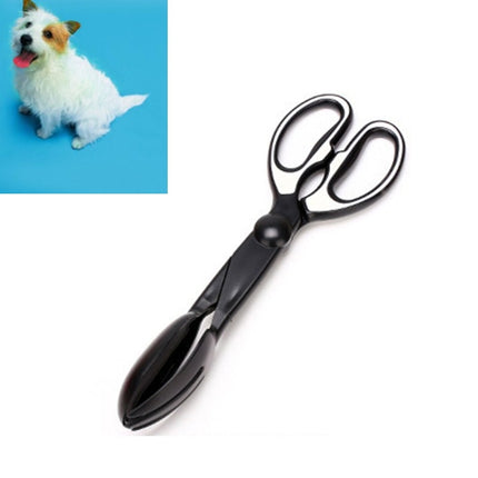3 PCS Dog Pick Up Toilet Pet Shoveling Device Cat Dog Excrement Picking Feces Clip(Black)-garmade.com