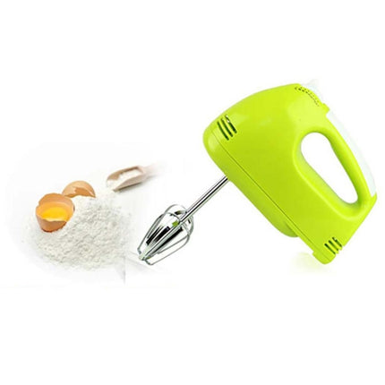 Portable Blender Electric Dough Cake Mixer Egg Whisk Baking Whipping Cream Machine EU Plug (Black)-garmade.com