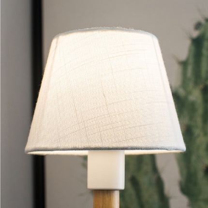 E27 LED Bedside Aisle Creative Personality Wooden Wall Lamp, Power source: No Light Source(White)-garmade.com