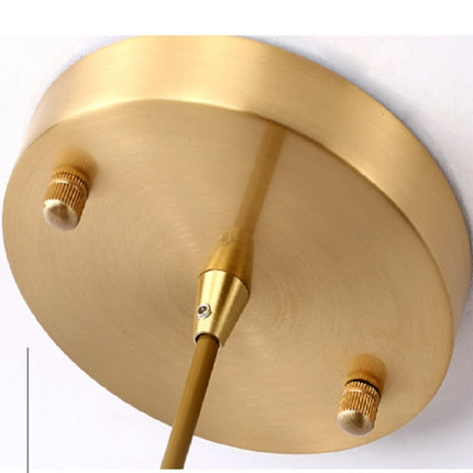 Simple Modern Aisle Copper Lamp with 5W Three-color Light( Ceiling Type )-garmade.com