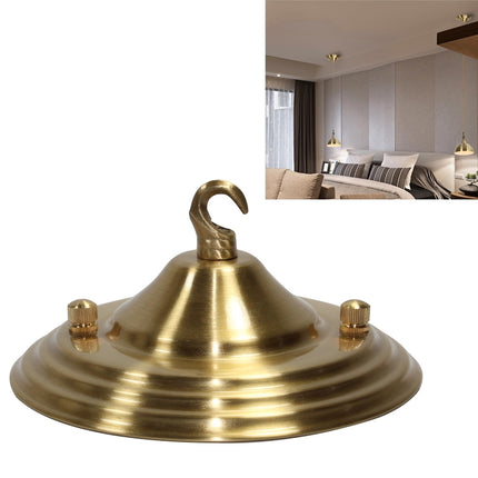 12cm Chandelier Wall Lamp Full Copper Ceiling Plate Base Lighting Accessories-garmade.com
