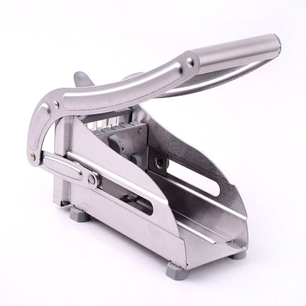 Stainless Steel Manual French Fries Slicer Potato Chipper Chip Cutter Chopper Maker-garmade.com