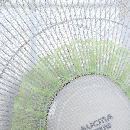 Anti-pinch Electric Fan Safety Cover Protection Net Dustproof Cover(Peony)-garmade.com