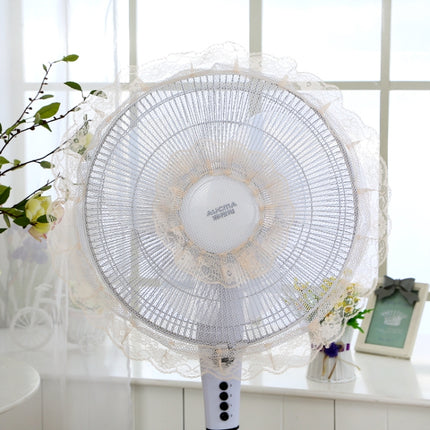 Anti-pinch Electric Fan Safety Cover Protection Net Dustproof Cover(Light Pink)-garmade.com