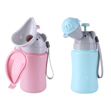 3 PCS Portable Kids Urinal Car Toilet Reusable Pee Bottle(Pink For Girl)-garmade.com
