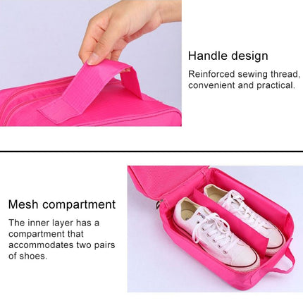 Portable Travel Bags For Men Women Waterproof Multifunction Durable Storage Pouch(Rose Red)-garmade.com