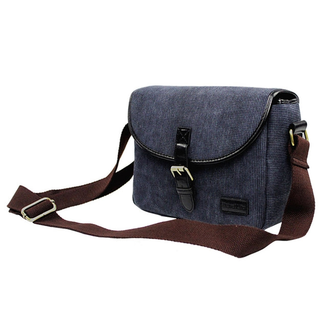 Retro Photo Camera Bag Case Cover For Canon EOS 200D 77D 7D 80D 800D 1300D 6D 70D 760D 750D 700D 600D 100D 1200D 1100D SX540(Blue)-garmade.com