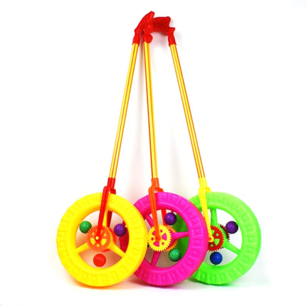 Trolley Toys Baby Walker Single Wheel Pusher Random Color Delivery-garmade.com