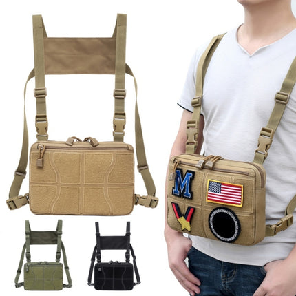 Multi-functional Chest Bag for Outdoor Sports Portable Storage Backpack(Army Green)-garmade.com