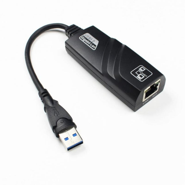 2 PCS USB3.0 Gigabit Network Card Laptop External Wired USB to RJ45 Network Cable Interface-garmade.com