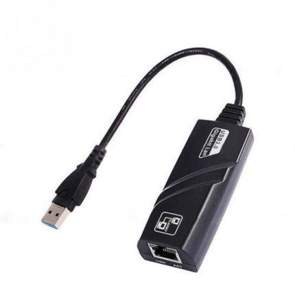 2 PCS USB3.0 Gigabit Network Card Laptop External Wired USB to RJ45 Network Cable Interface-garmade.com