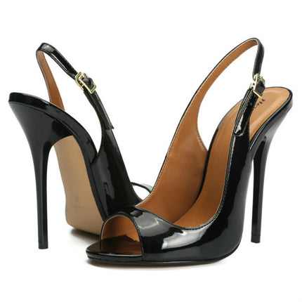 Women Sexy Fashion High Heels, Size:40(Black)-garmade.com