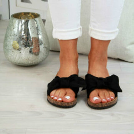 Women Slippers Sommer Torridity Slipper, Size:35(Black)-garmade.com