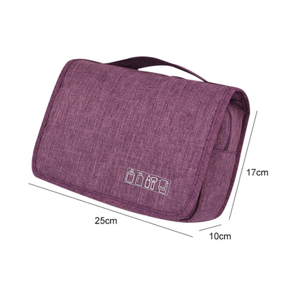 Cubes Portable Large Capacity Simple Multi-function Organize Bag Travel Storage Bag(Purple)-garmade.com