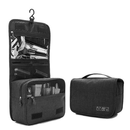 Cubes Portable Large Capacity Simple Multi-function Organize Bag Travel Storage Bag(Black)-garmade.com