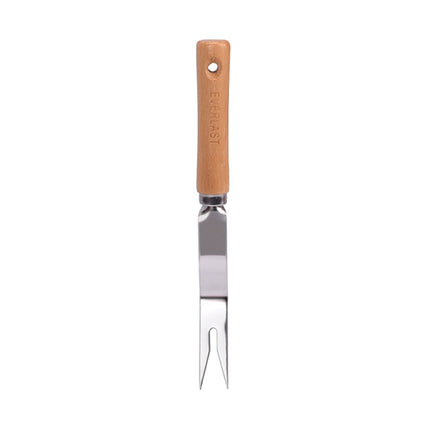 Thick Stainless Steel Weeder Wooden Handle Root Picking Tool-garmade.com