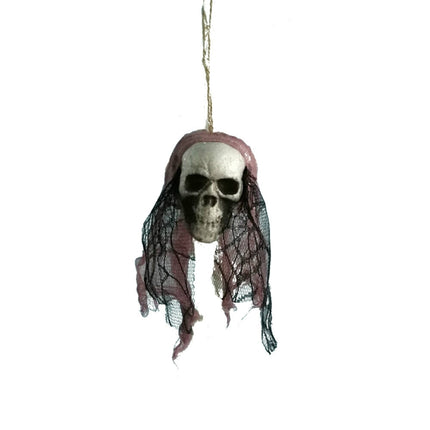 Halloween Bubble Ghost Hanging Ornaments Halloween Decoration(Red)-garmade.com