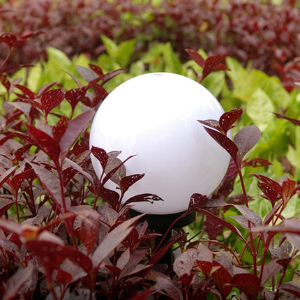 2 PCS Waterproof Outdoor Bulb Solar Ground Light Lawn Landscape Decoration(White Light)-garmade.com